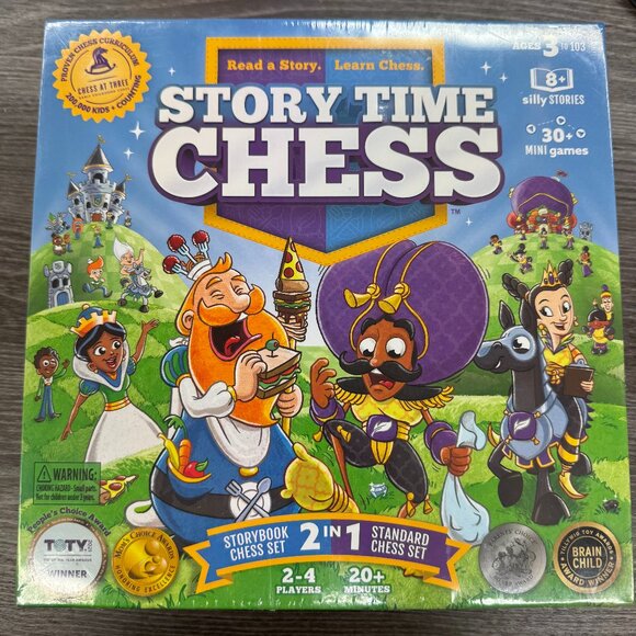 Story Time Chess: The Game - 2021 Toy of The Year Award Winner - Beginners Chess - Picture 1 of 2